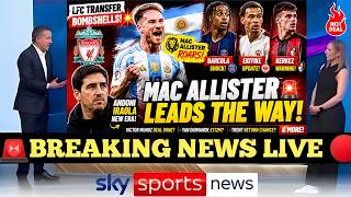 Liverpool transfer news LIVE: Latest on Bradley Barcola, Iraola talks transfers and Alexis Mac Allister future
