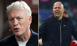 David Moyes tells Arne Slot to stop moaning about referees ahead of crunch Merseyside derby