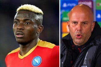 Arne Slot refutes reports Victor Osimhen was a transfer target this summer