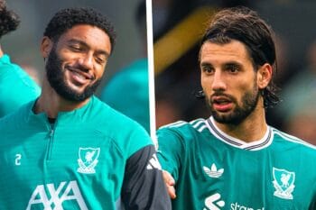 Liverpool lineups vs. Galatasaray – Konate or Gomez & another right-back change?