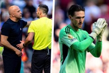 Arne Slot disagrees with Glasner over controversial Palace goal